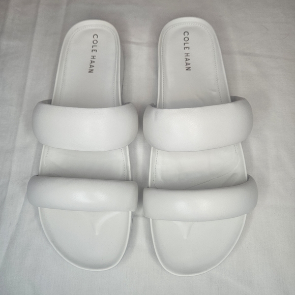 Cole Haan Shoes - Cole Haan Mojave Double Band Slide Ivory Sz 9 NWT Retail $130